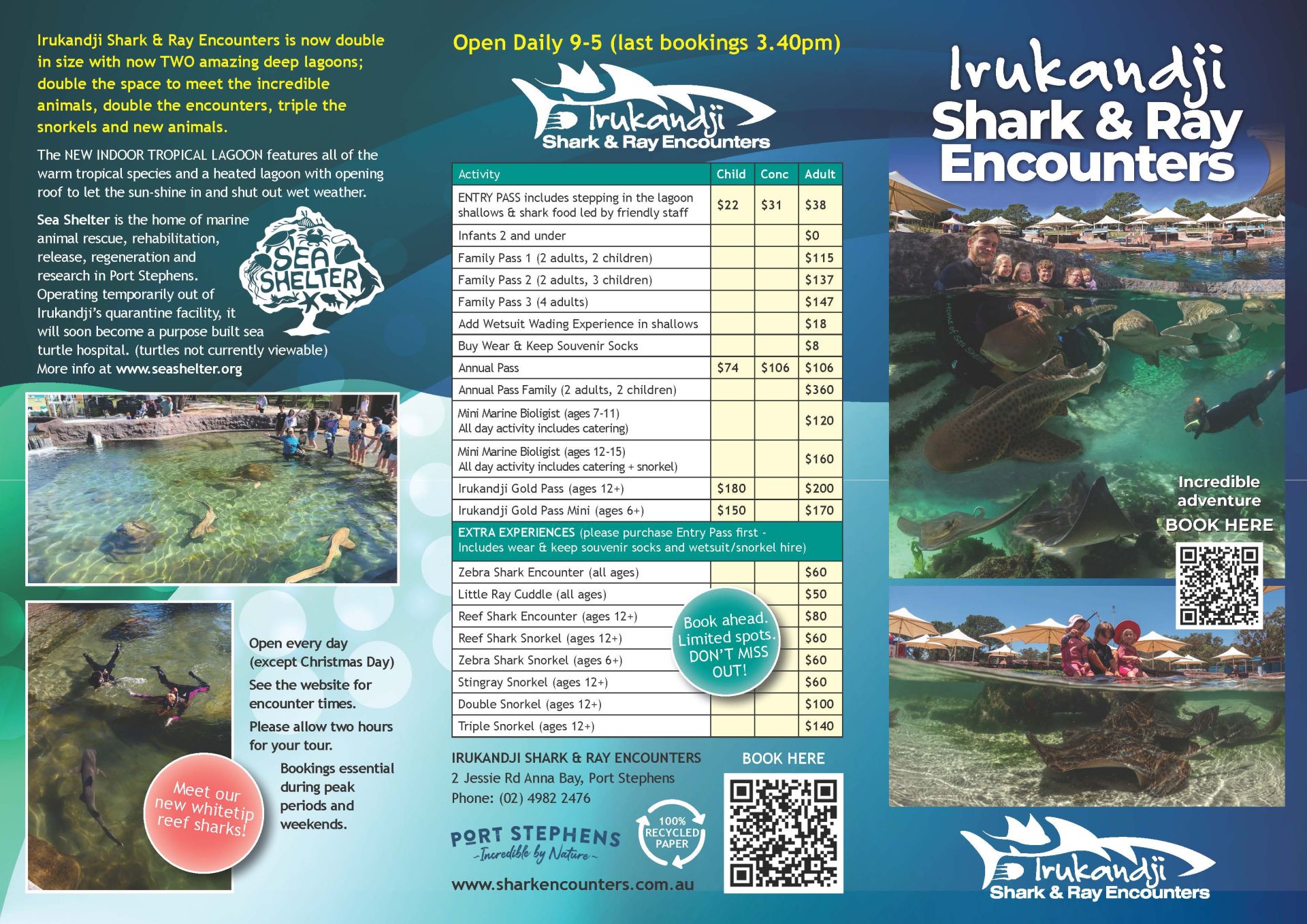 Irukandji Shark & Ray Encounters 2023 Brochure